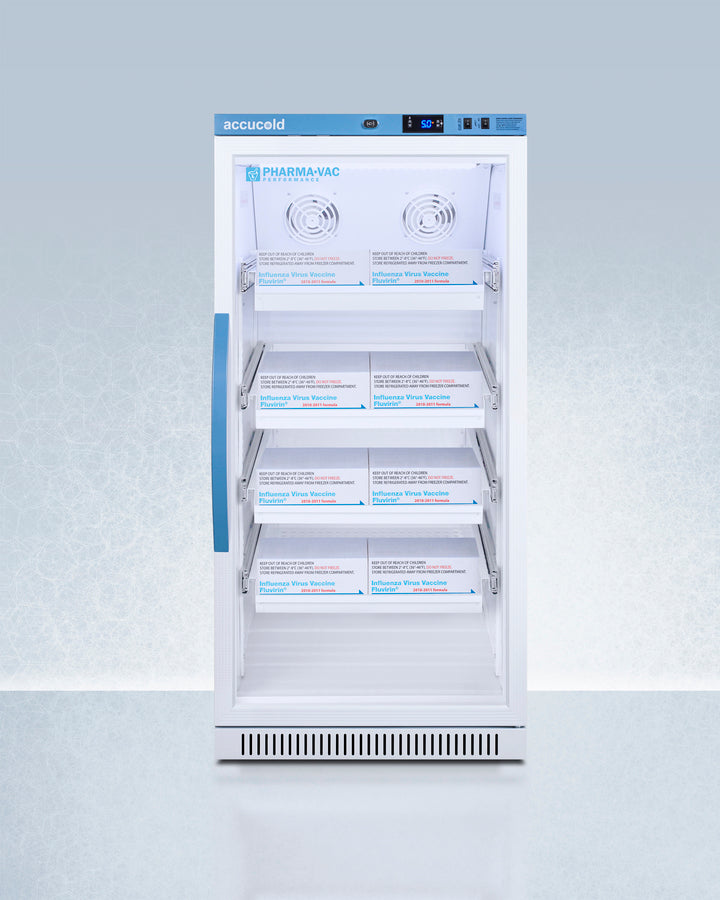 Accucold 8 Cu.Ft. Upright Vaccine Refrigerator with Removable Drawers