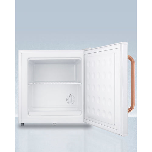 Accucold Compact All-Freezer with Antimicrobial Pure Copper Handle