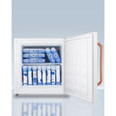 Accucold Compact All-Freezer with Antimicrobial Pure Copper Handle