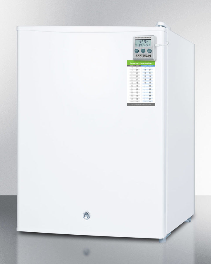 Accucold Compact All-Freezer with External Thermometer and Lock 