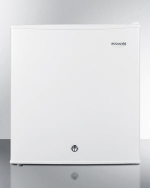 Accucold Compact Refrigerator-Freezer with Front-Mounted Lock