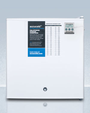 Accucold Compact Refrigerator-Freezer with NIST Calibrated Thermometer