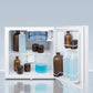 Accucold Compact Refrigerator-Freezer with NIST Calibrated Thermometer