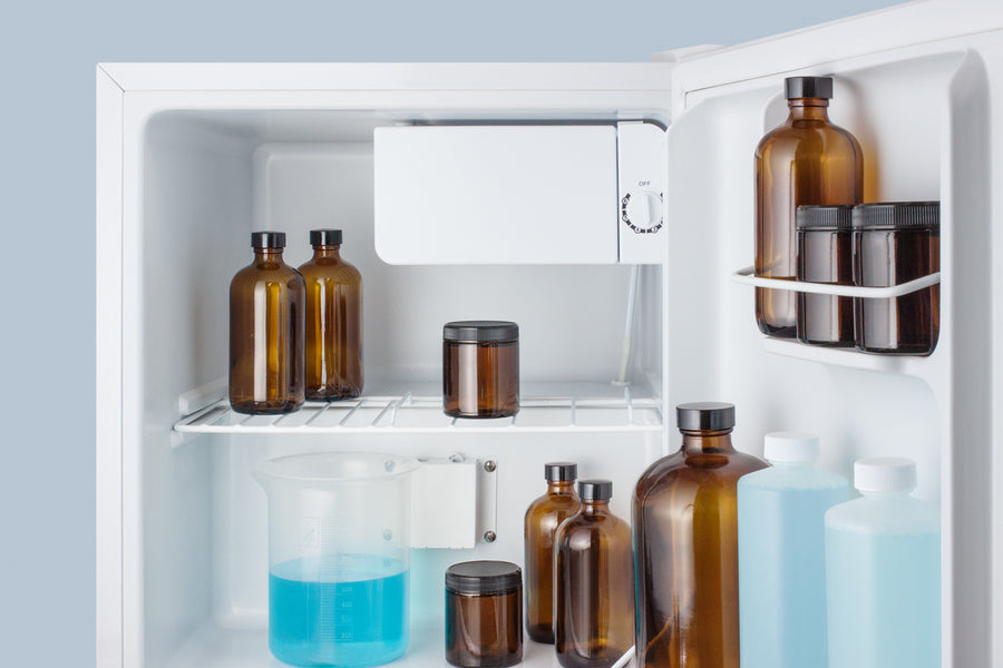 Accucold Compact Refrigerator-Freezer with NIST Calibrated Thermometer