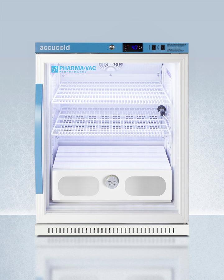 Accucold Interior Storage Compartment with Lock