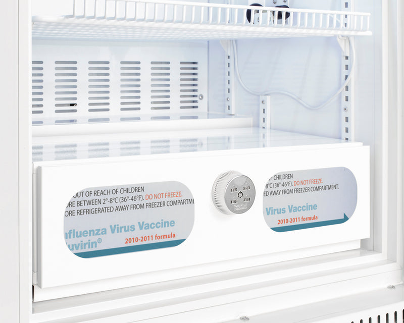 Accucold Interior Storage Compartment with Lock