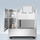 Accucold Stainless Steel Cart with Portable Refrigerator/Freezer