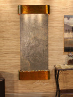 ADAGIO Inspiration Falls Round Rustic Copper Green Featherstone-