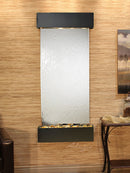 Adagio Inspiration Falls Square Blackened Copper Silver Mirror 