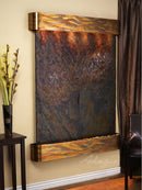 Adagio Majestic River Round Rustic Copper Multi Color Natural Slate