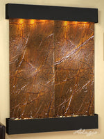 Adagio Majestic River Square Blackened Copper Brown Marble