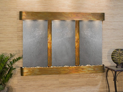 Adagio Olympus Falls Round Rustic Copper Black Featherstone