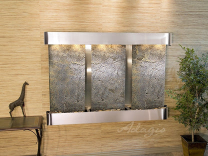 Adagio Olympus Falls Round Stainless Steel Green Featherstone