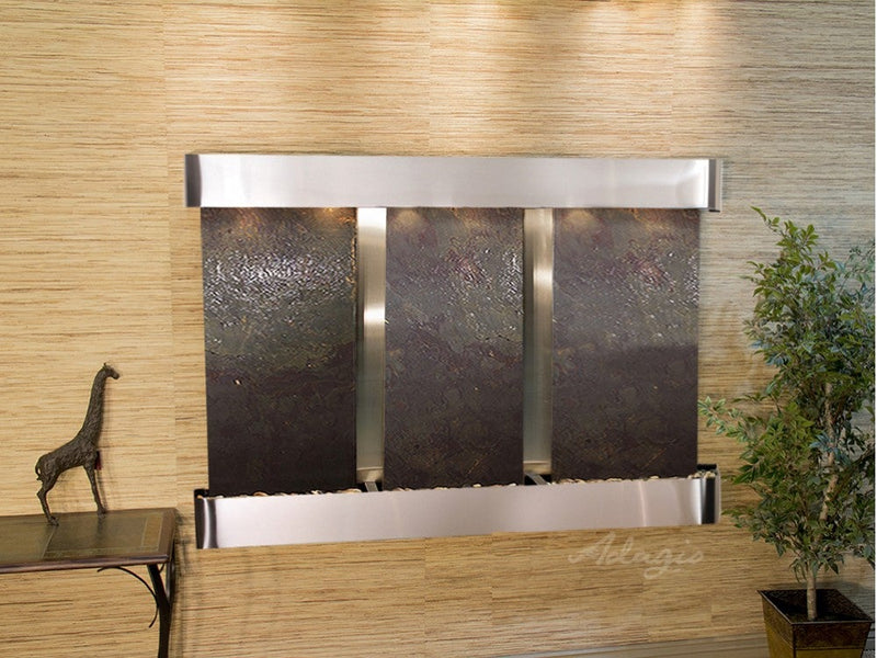 Adagio Olympus Falls Round Stainless Steel Multi-Color Featherstone