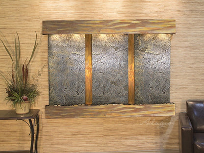 Adagio Olympus Falls Square Rustic Copper Green Featherstone 