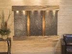 Adagio Olympus Falls Square Rustic Copper Multi-Color Natural Slate 