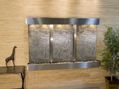 Adagio Olympus Falls Square Stainless Steel Green Featherstone 