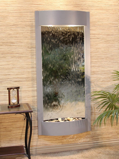 Adagio Pacifica Waters Silver Metallic Silver Mirror