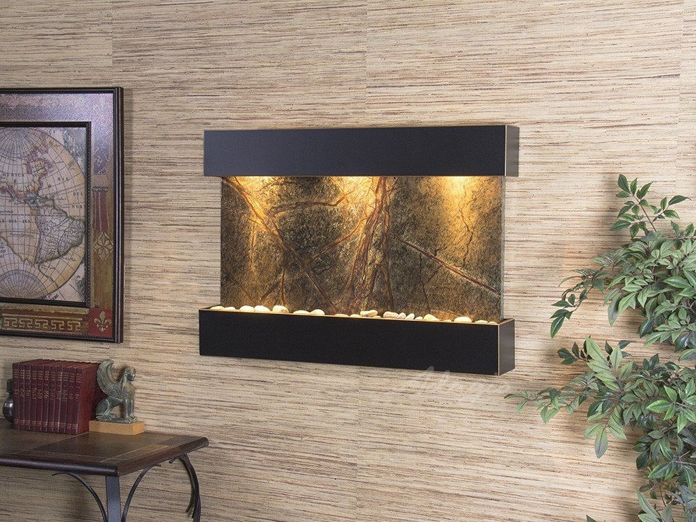 Adagio Reflection Creek Blackened Copper Green Marble
