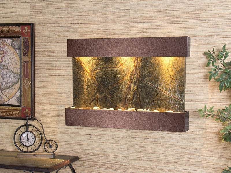 Adagio Reflection Creek Copper Vein Green Marble