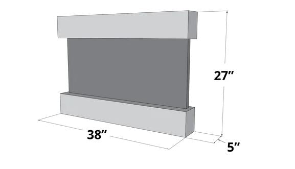 ADAGIO Reflection Creek Copper Vein Silver Mirror