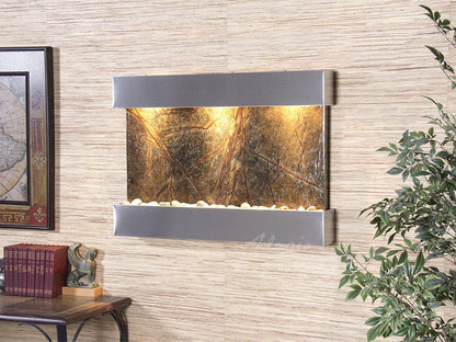 Adagio Reflection Creek Stainless Steel Green Marble