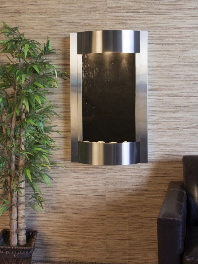 Adagio Serene Waters Stainless Steel Black Featherstone