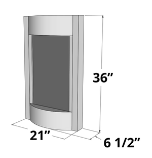Adagio Serene Waters Stainless Steel Black Featherstone