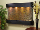 Adagio Sunrise Springs Round Blackened Copper Multi Color Natural Slate 
