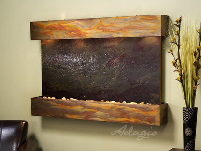Adagio Sunrise Springs Square Rustic Copper Multi Color Featherstone