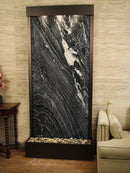 ADAGIO Tranquil River Flush Mount Antique Bronze Black Marble 