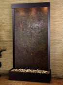 ADAGIO Tranquil River Flush Mount Blackened Copper Multi Color Featherstone