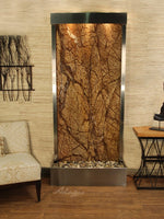 ADAGIO Tranquil River Flush Mount Stainless Steel Brown Marble