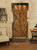 ADAGIO Tranquil River Flush Mount Stainless Steel Brown Marble