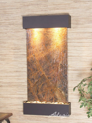 Adagio Whispering Creek Antique Bronze Brown Marble
