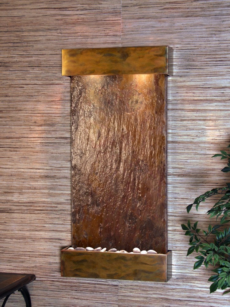 Adagio Whispering Creek Rustic Copper Multi- Color Natural Slate