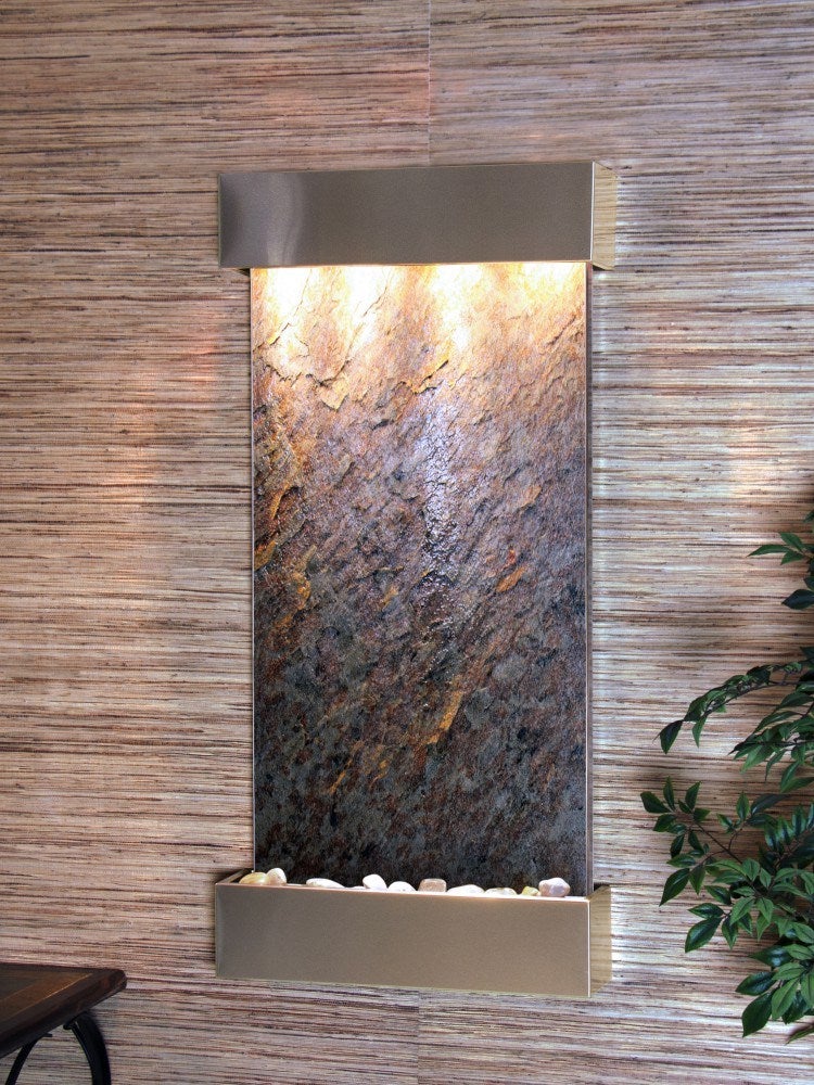 Adagio Whispering Creek Stainless Steel Green Featherstone