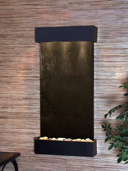 Adagio Whispering Creek Textured Black Black Featherstone
