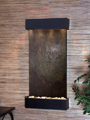 ADAGIO Whispering Creek Textured Black Multi Color Featherstone 