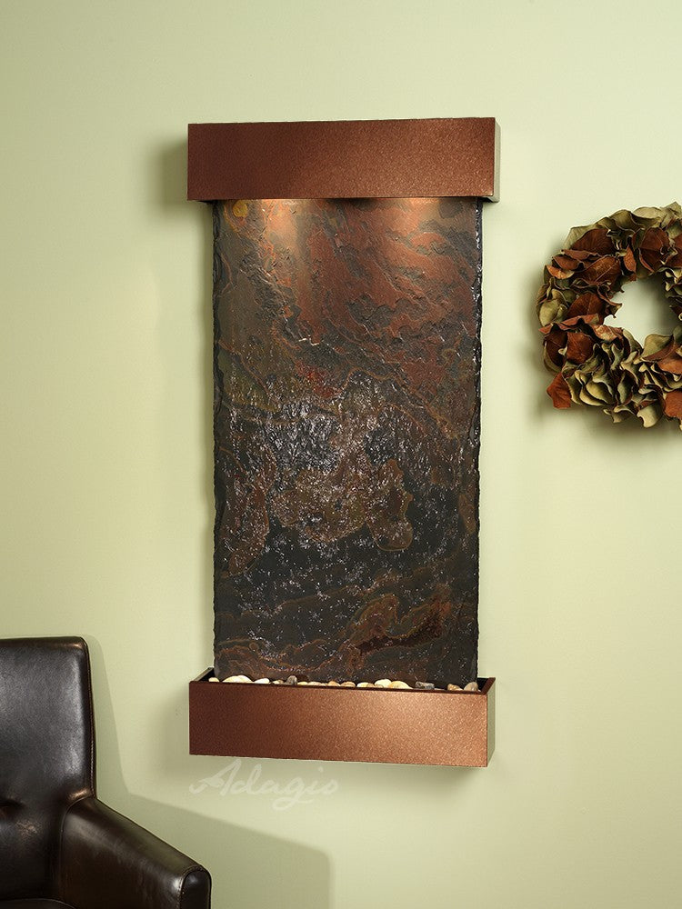 Adagio Whispering Creek Woodland Brown Multi Color Natural Slate