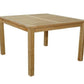 Anderson Teak 47" Windsor Square Small Slat Dining Table - TB-047SS