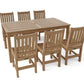Anderson Teak 7-Piece Sonoma Rectangular Dining Set - Set-146