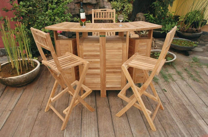 Anderson Teak Altavista 5-Piece Bar Set - Set-20