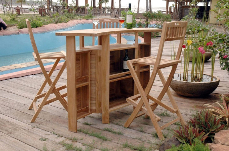 Anderson Teak Altavista 5-Piece Bar Set - Set-20