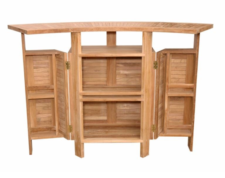 Anderson Teak Altavista Folding Bar Table - BS-010