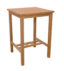 Anderson Teak Avalon 27" Square Bar Table  - TB-S-027BT