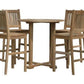 Anderson Teak Bahama Avalon 5-Piece Round Bar Set - Set-9