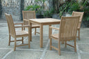Anderson Teak Bahama Chicago 5-Piece Bistro Set - Set-11