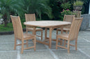 Anderson Teak Bahama Chicago 5-Piece Dining Set - Set-12