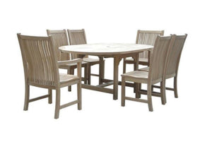 Anderson Teak Bahama Chicago 7-Piece Dining Chair C - Set-7